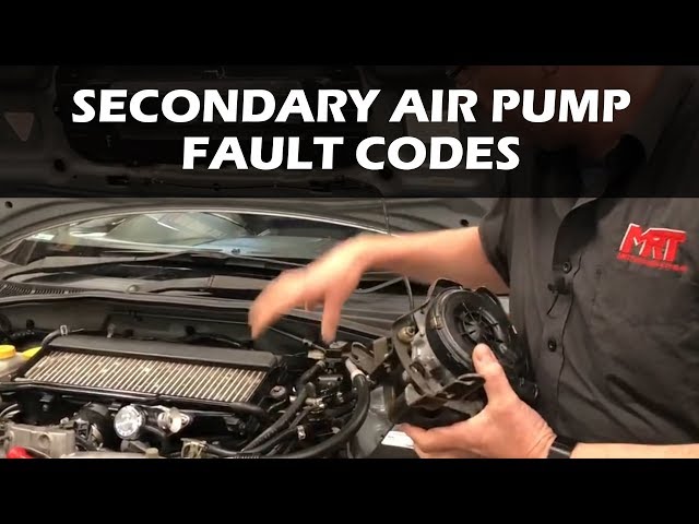 Subaru Air Pump Fault Codes - YouTube
