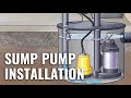 Sump Pump Installation: Design, Function & Backup