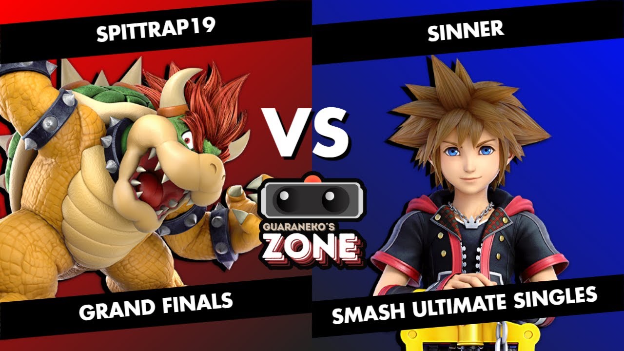 SpitTrap19 (Bowser) vs. Sinner (Sora) - GUARANEKO'S ZONE 5 GRAND FINALS - Smash Ultimate SSBU