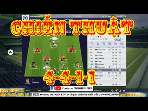 Video REVIEW FO4 -CHIẾN THUẬT 4-4-1-1 UPDATE - SƠ ĐỒ PHÒNG... - youtube