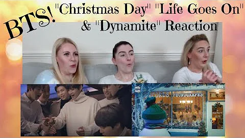 BTS: "Christmas Day" "Life Goes On" & "Dynamite" Christmas Performance Reaction