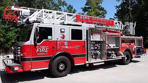 Truck Walk-Around: St. Tammany Parish #2's Pierce Impel 75' Aerial