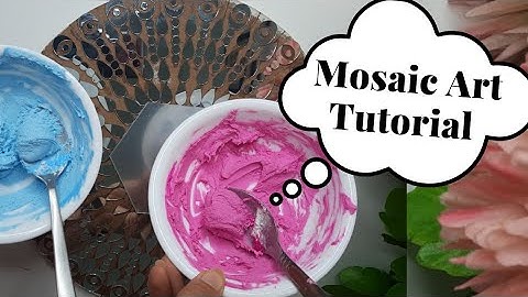 Mosaic Art बनाने मे अब नही होगी कोइ परेशानी  /  Mosaic Art Tutorial  / Best Paste For Mosaic Art