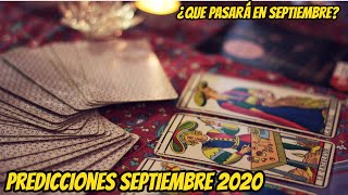 PREDICCIONES SEPTIEMBRE 2020