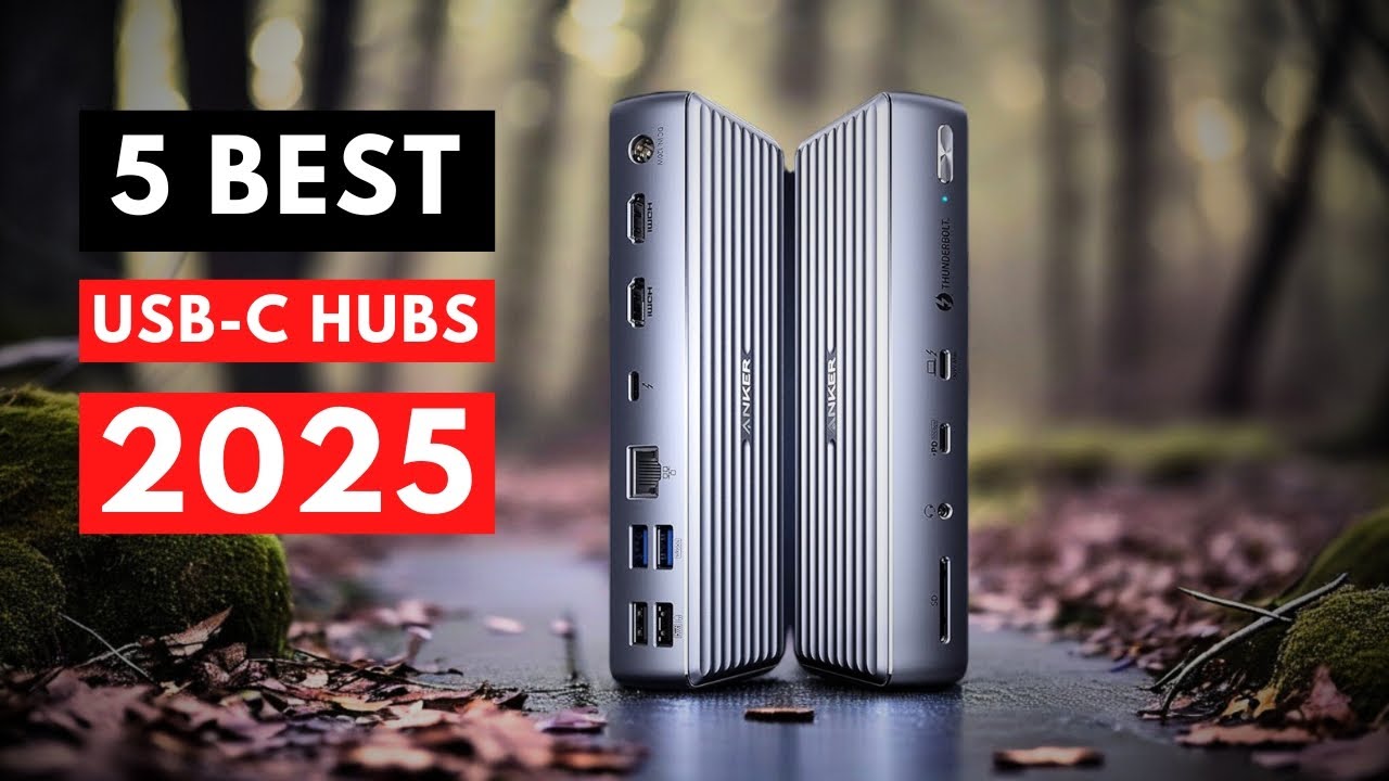Top 5 USB-C Hubs 2025: Unlocking Your Laptop's FULL Potential!