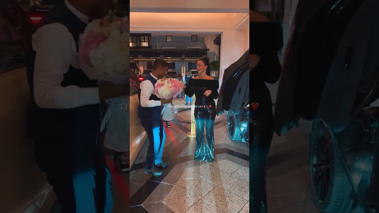 Dubai's Queen of Supercars👸🏻👠❤️  