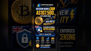 BITCOIN NEWS: Volatility + Aussie Licensing Shakeup: May 2026 Latest in Crypto #bitcoin #crypto
