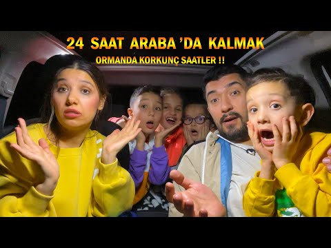 ORMANDA 24 SAAT ARABA ‘DA KALMAK! ( KORKUNÇ SAATLER KAYBOLDUK )