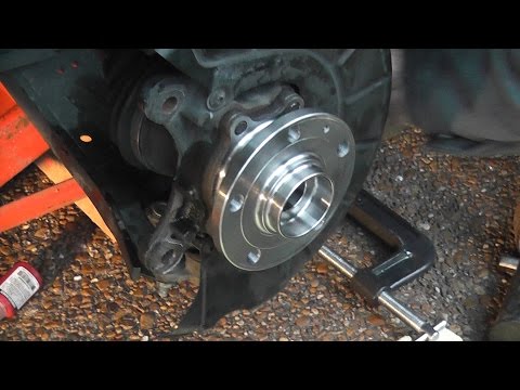 Replacing 2006 VW Jetta MK5 Front Wheel Hub Bearing