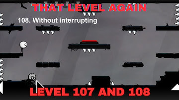 That Level Again Level 107 Walkthrough TLA LEVEL 108 Without interrupting That level again TUTORIAL