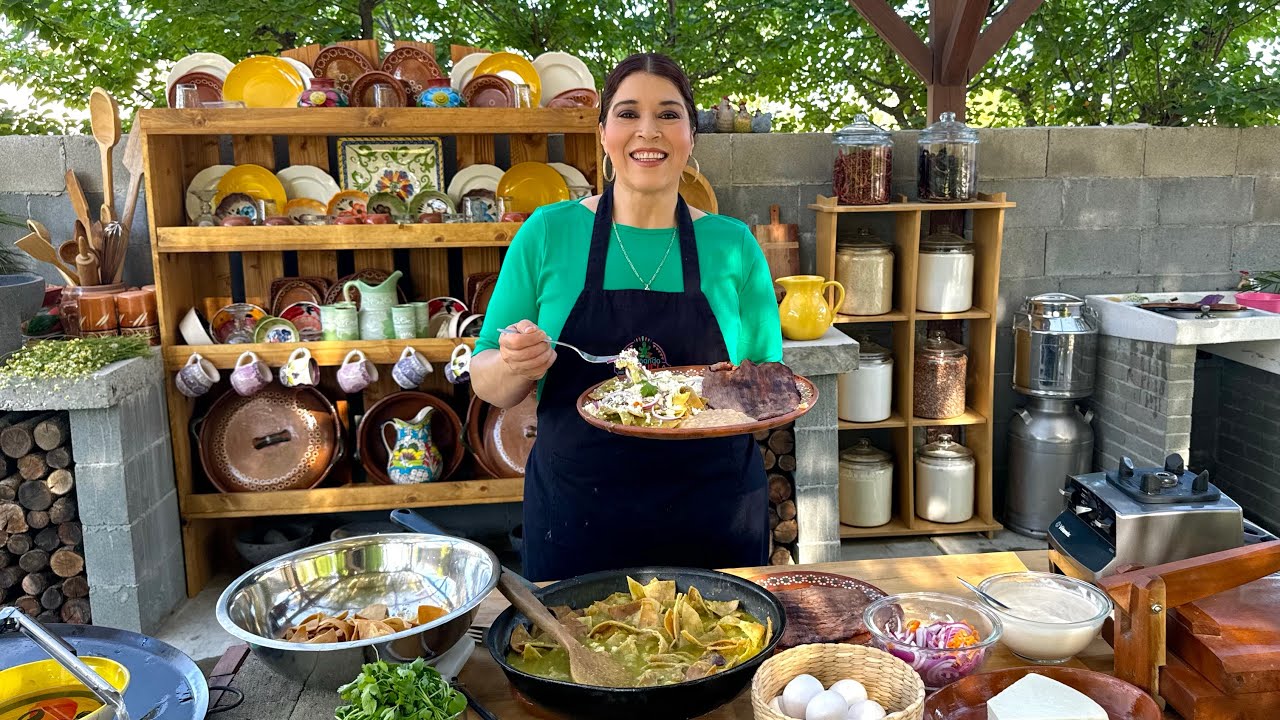 CHILAQUILES VERDES!!