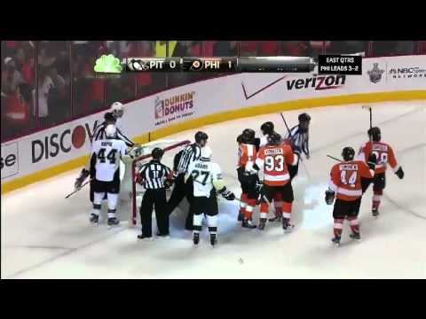 Fleury doesn't have eyes on the back of his........