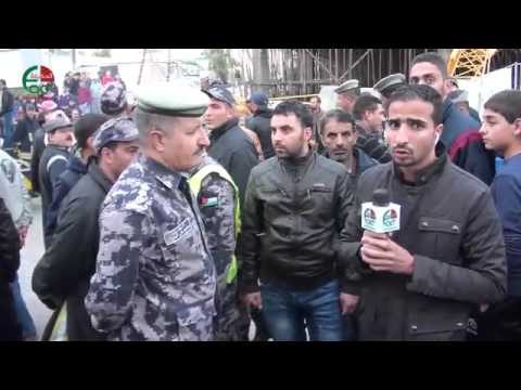 عمان   سقوط رافعة في منطقة الجندويل   الحقيقة الدولية