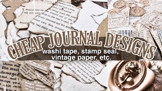 7 DIY JOURNAL DESIGNS (journaling on a budget) | chinderella