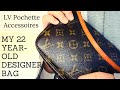 Louis Vuitton Pochette Accessoires |12 Ways to Wear| Review #louisvuitton #pochette #discontinuedbag