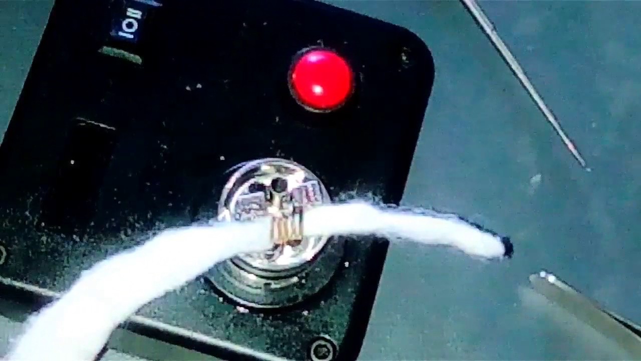 Eine Coil mit Watte bestücken