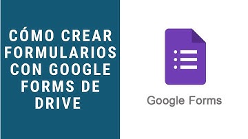 🔥 Cómo CREAR FORMULARIOS con Google Forms de Drive (Tutorial 2021)