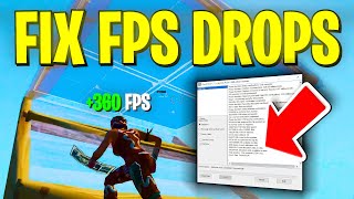 how to fix stutters, fps drops & freezes in fortnite chapter 4! 🚀 (full optimization guide)