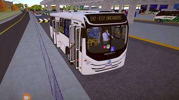 Proton bus simulator 2 com MOD map Novo recanto linha 542 com mascarello gran via 2019 