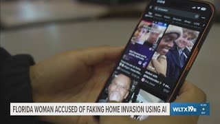 Florida woman arrested for false reporting using AI