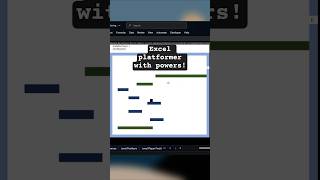 Gaming Inside Excel? 🤯 | The Second Level #codingfun #excel #codingprojects