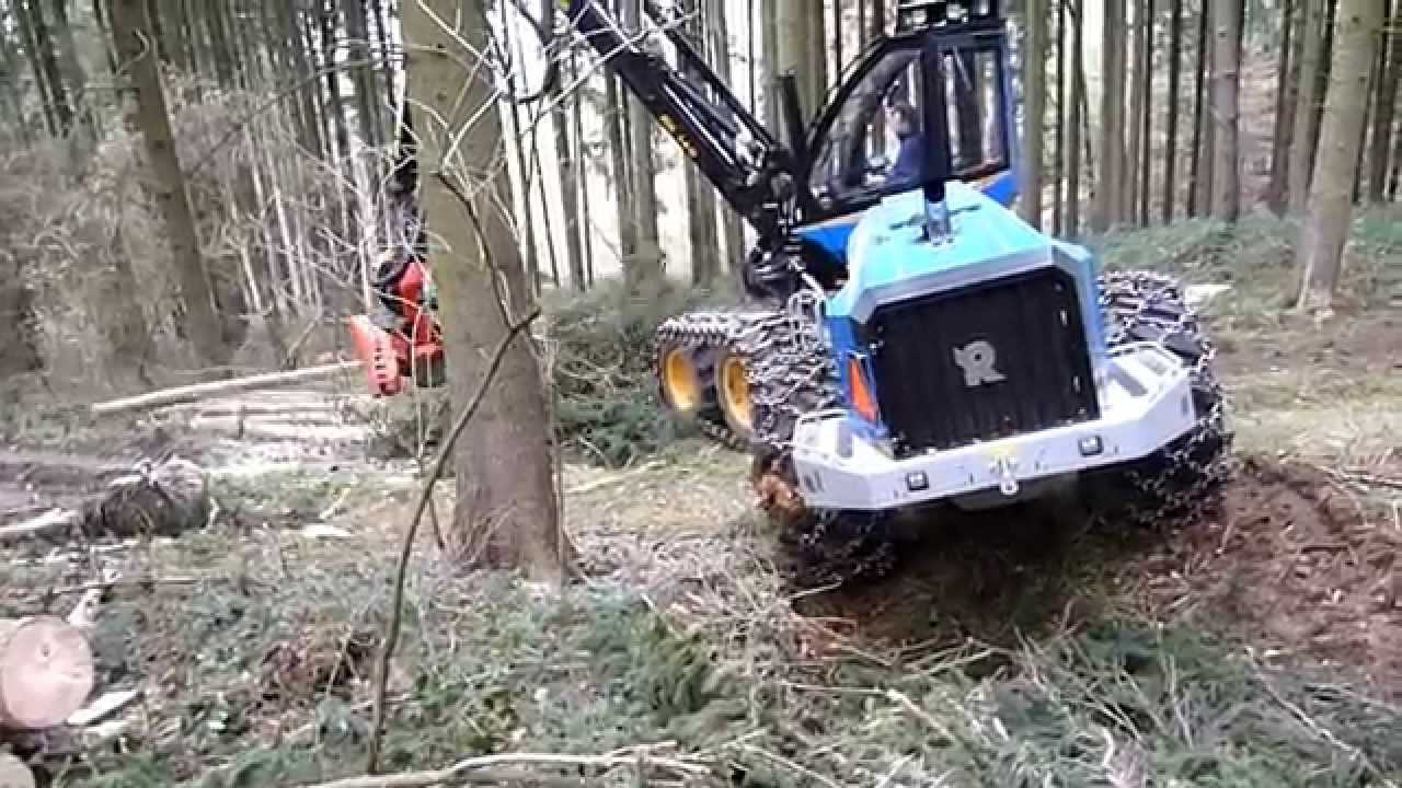 Rottne H14B im Altholz uncut