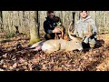 Bloodtracking dog recovers giant wisconsin northwoods buck