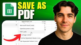 How To Save Google Sheets As PDF (Tutorial 2026)