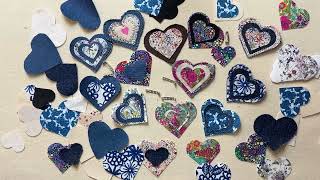 Fabric Brooch Making + Textile Art