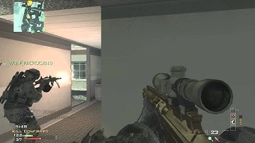 MW3 4-Man Sniper Kill Feed