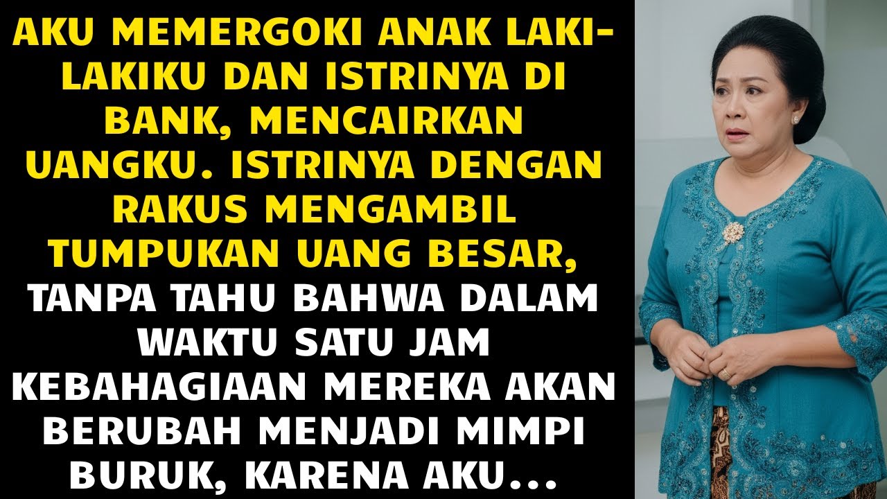 Aku Tak Sengaja Menangkap Anakku dan Istrinya di Bank—Mereka Sedang Mencairkan Uangku…