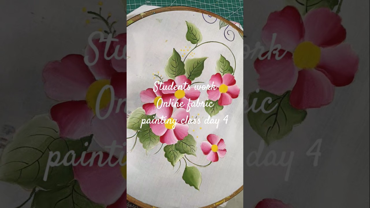 fabric painting class online