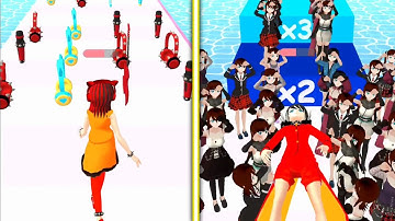 SuperStar Run 🎸🎺🎻 All Levels Gameplay Android,ios