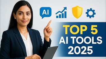 These 5 AI Tools Will Change Your Business in 2025!