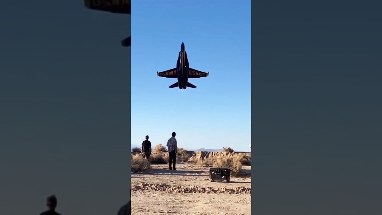 Así rompe el sonido un F-16 ✈️💥
