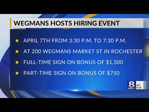 Wegmans Jobs Rochester
