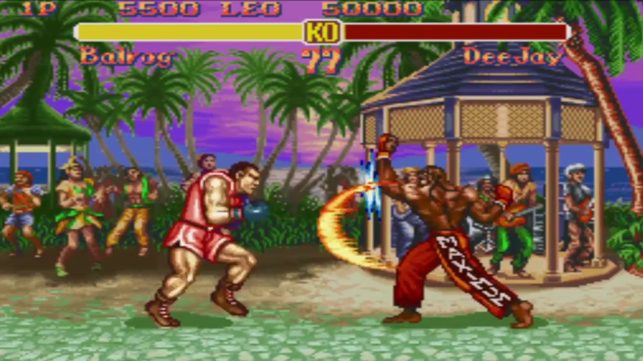 Super Street Fighter II - Balrog Vs Dee Jay - YouTube