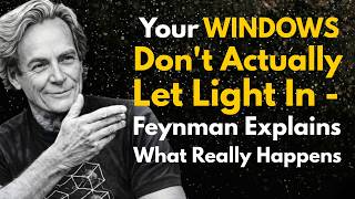 Your WINDOWS Don't Actually Let Light In — Feynman Explains What Really Happens
