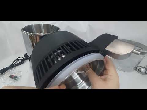 Аквадистилятор 4л металевий корпус скляний резервуар JT-DA001D, видео 1