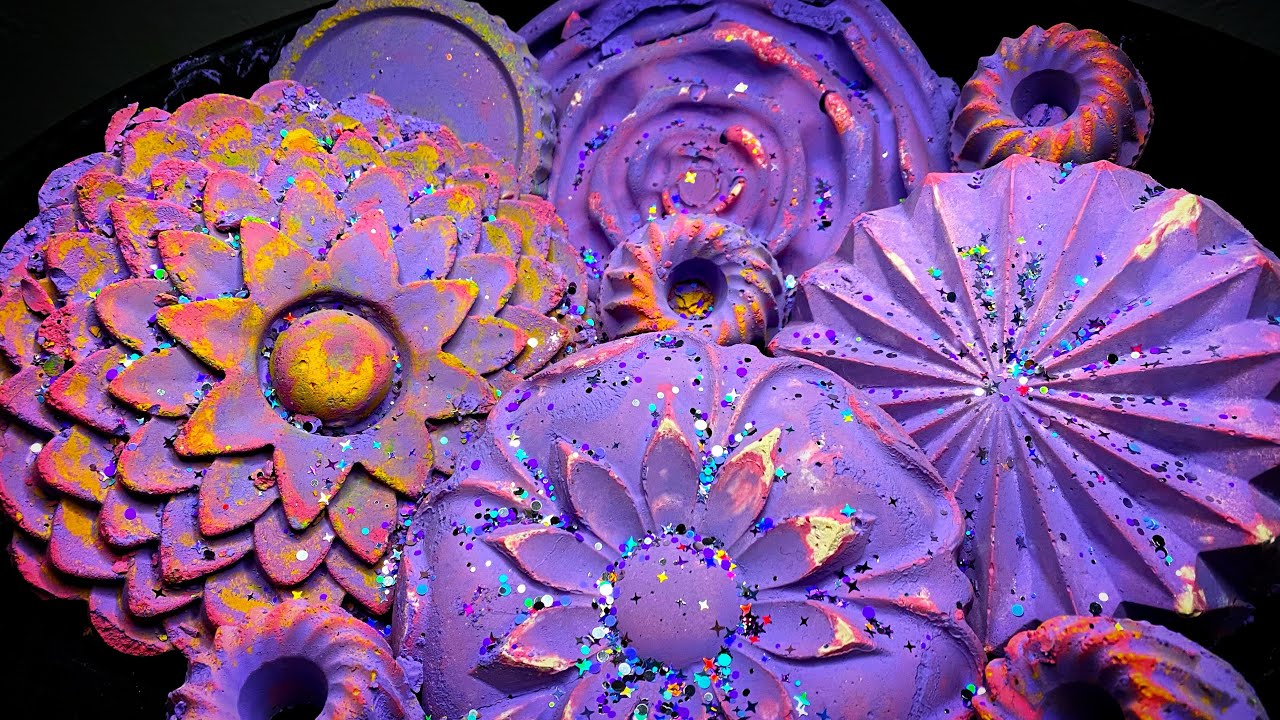 2x speed/Glittery Crunchy Soft and Dusty purple Gymchalk Crush 💜💜💜