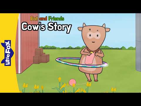 Cow’s Story: The Kind and Friendly Cow | Bat and Friends | Little Fox