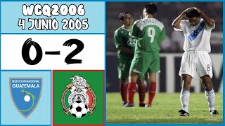 Guatemala [0] vs. Mexico [2] FULL GAME -6.4.2005- WCQ2006