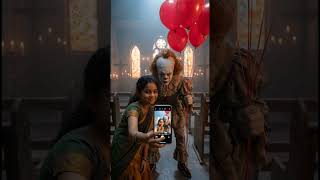 One Girl. Many Ghosts. One Camera. #ai #conjuring #trending #selfie #anabelle #valak #horror #scary