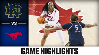 Notre Dame vs. SMU Highlights | 2025-26 ACC Women's Basketball
