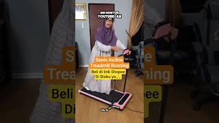 SONIX INCLINE TREADMILL RUNNING #sonix #treadmill #alatgym #treadmillmurah #treadmillrun #gym #run