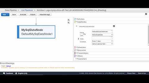 AWS DataPipeline MysqlDB to S3 as CSV for Athena Analysis