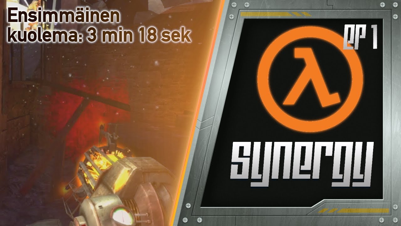 Kaasuryhmä pelaa: Half Life Episode One -  osa 1: Flyppen Was Smashed