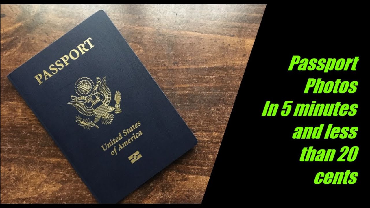 Cheapest and Easiest Passport/Visa Photos Anyone can do it YouTube