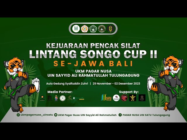 LIVE | KEJUARAAN PENCAK SILAT LINTAS SONGO CUP ll SE- JAWA BALI (GELANGGANG 1) class=