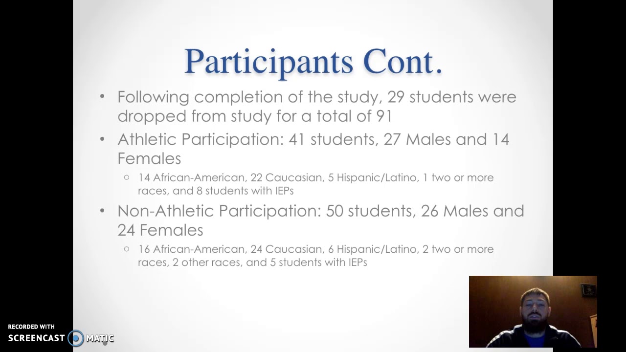 Effect of Sport Participation on Academic Achievement - YouTube